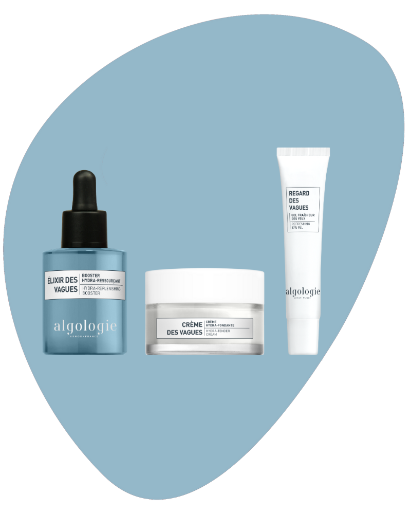 Algologie Routine Hydratante Des Vagues (Elixir Crème & Gel)