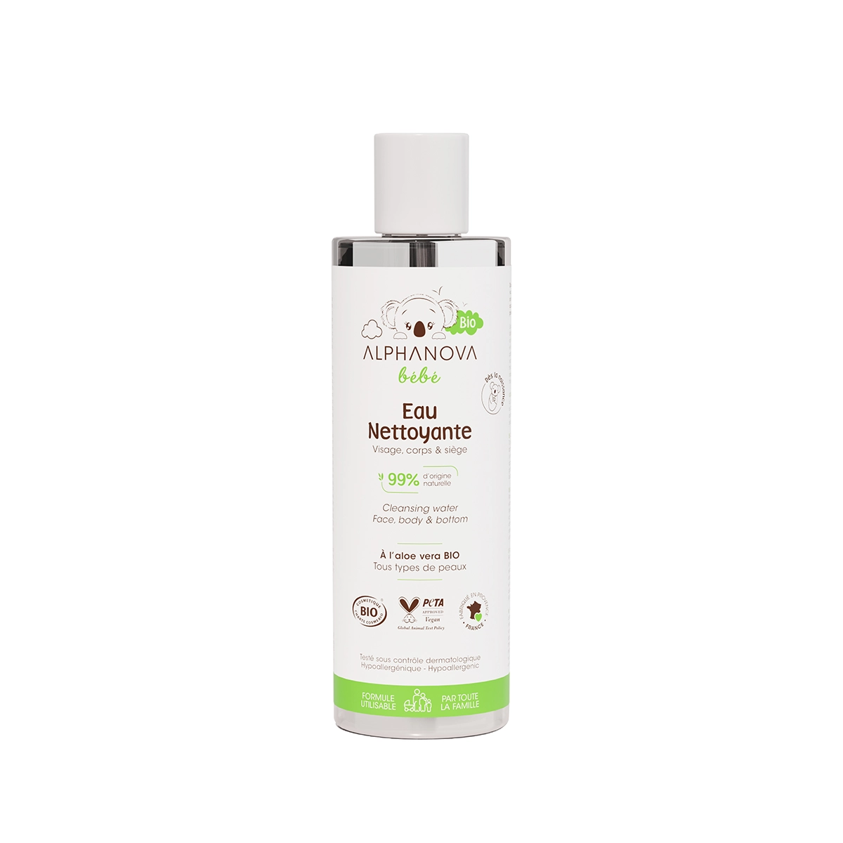 Alphanova Eau Nettoyante 200 Ml