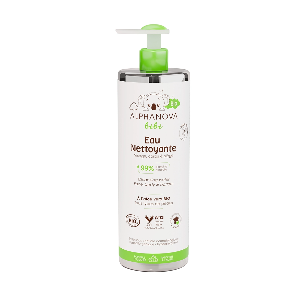 Alphanova Eau Nettoyante 400 Ml