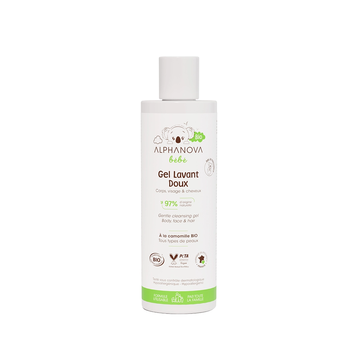 Alphanova Gel Lavant Doux 200ml