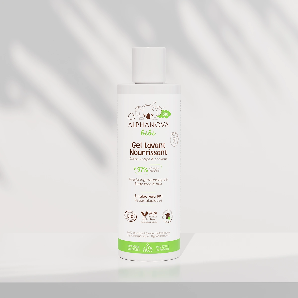 Alphanova Gel Lavant Nourrissant 200ml