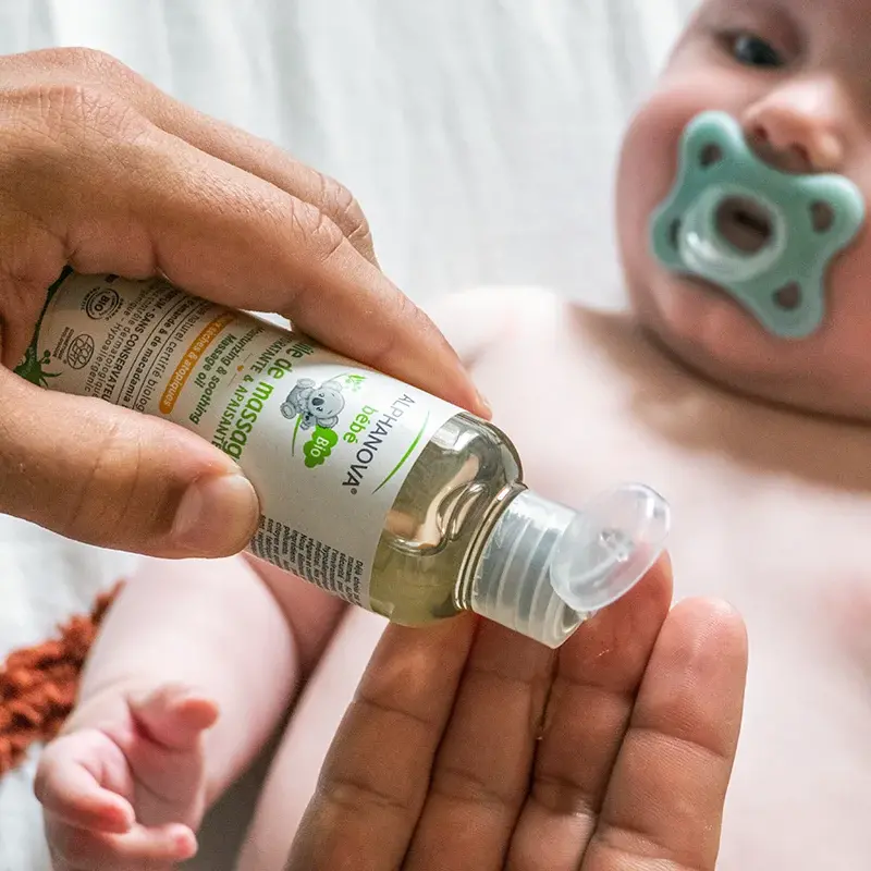 Alphanova Huile De Massage Bébé Certifiée Bio
