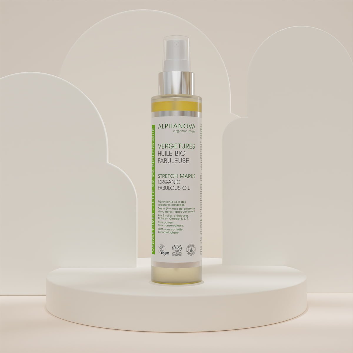 Alphanova Huile Vergetures Fabuleuse Bio