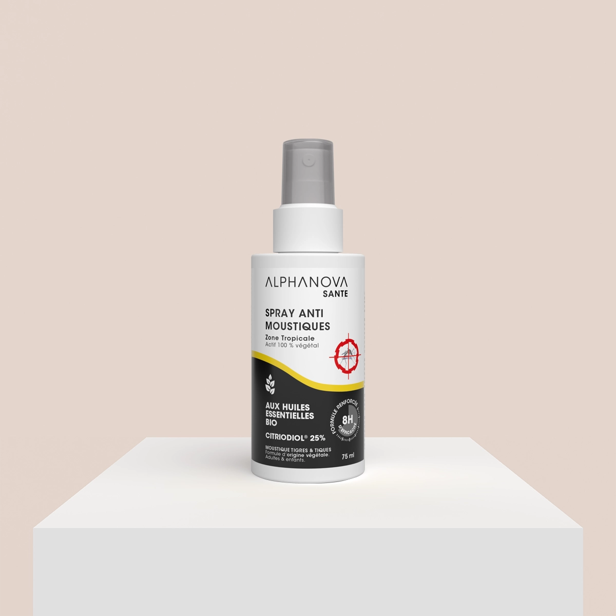 Alphanova Anti-moustique Zone Tropicale - 8H D'efficacité