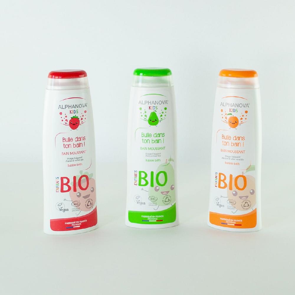 Alphanova Bulle Dans Ton Bain Bain Moussant Certifié Bio Abricot