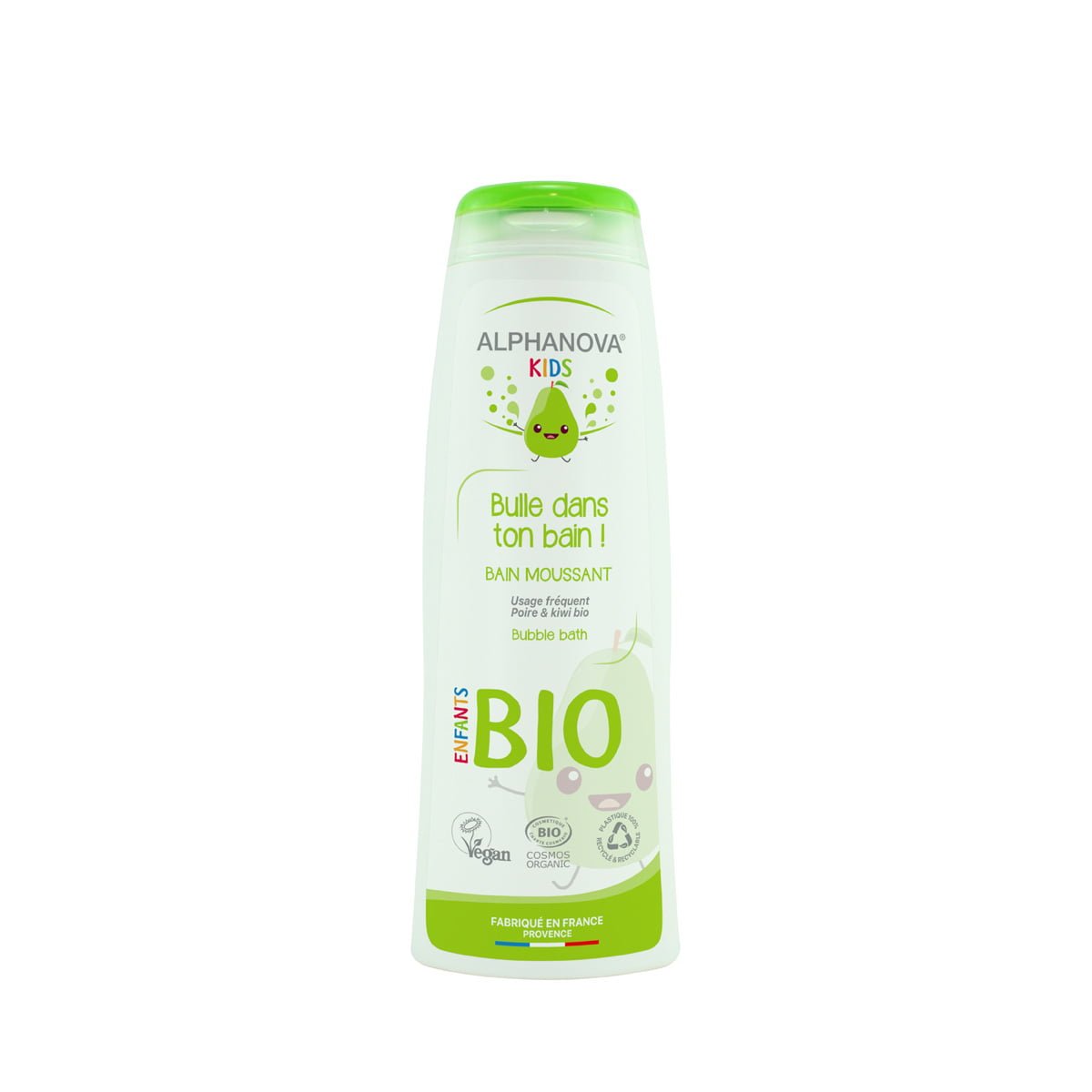 Alphanova Bulle Dans Ton Bain Bain Moussant Certifié Bio Poire