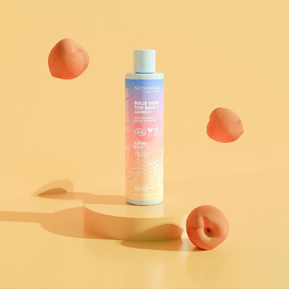 Alphanova Bulle Dans Ton Bain Bain Moussant - Parfum Abricot