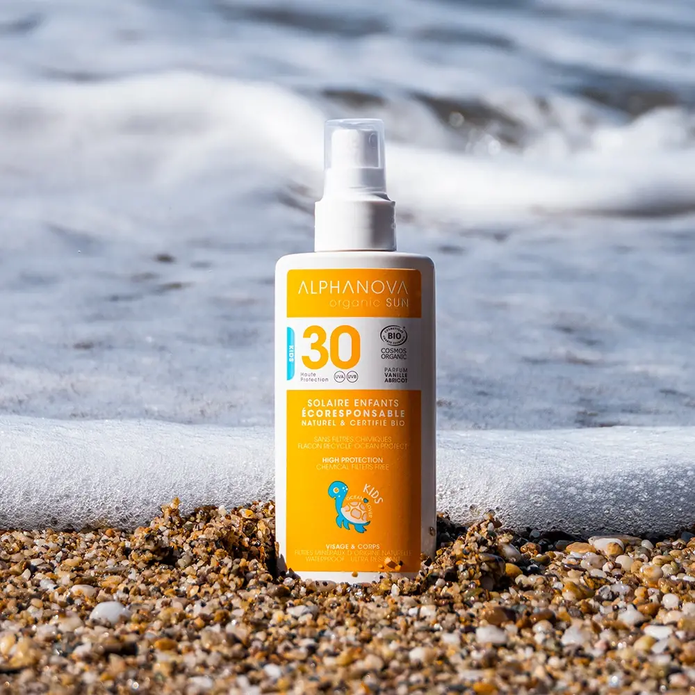 Alphanova Crème Solaire Enfant Certifiée Bio SPF 30
