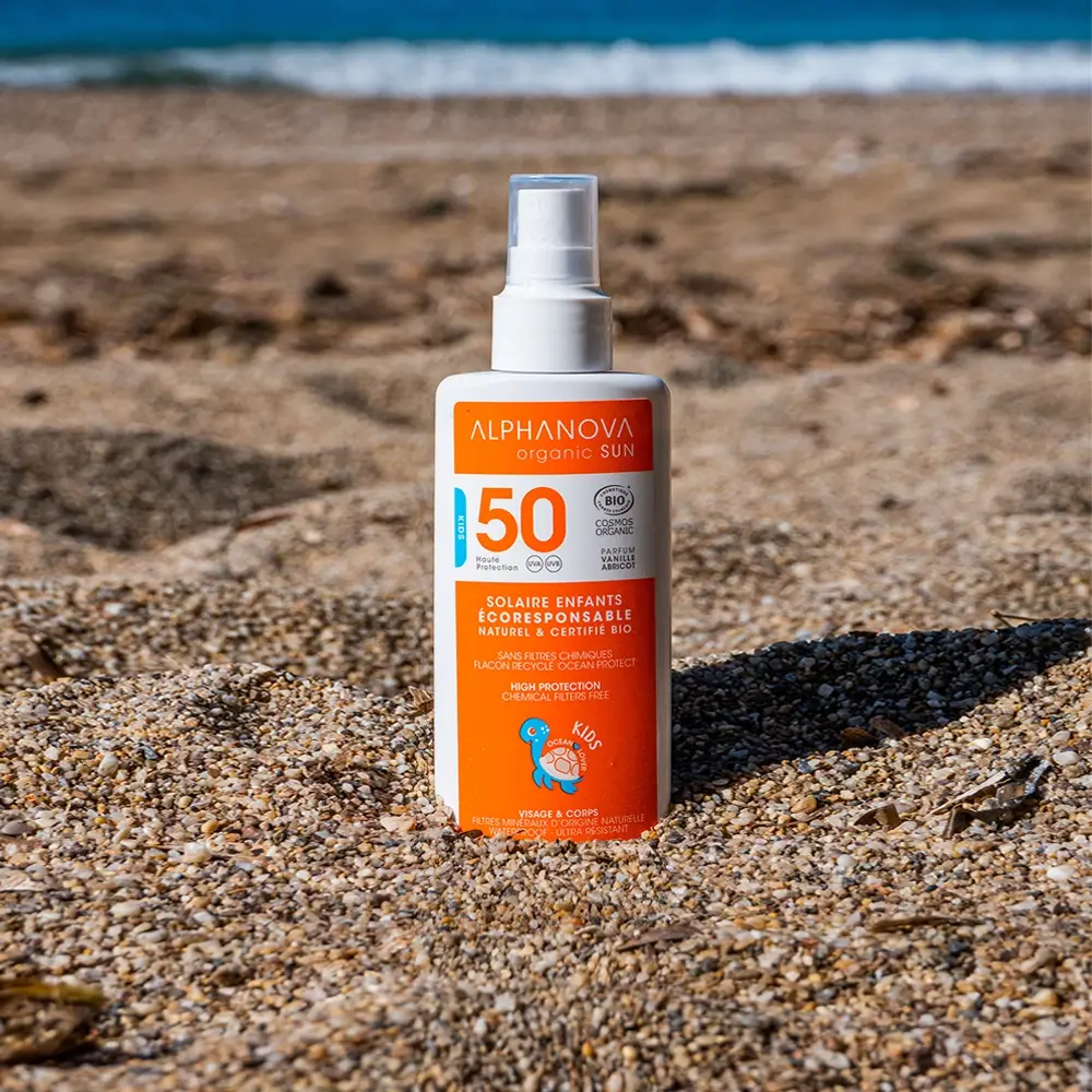 Alphanova Crème Solaire Enfant Certifiée Bio SPF 50