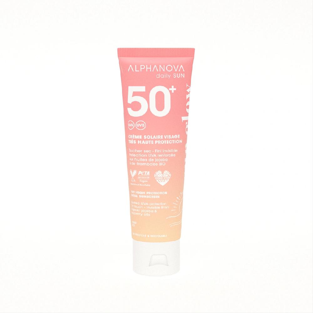 alphanova Crème solaire visage SPF 50+ ALPHANOVA Daily SUN