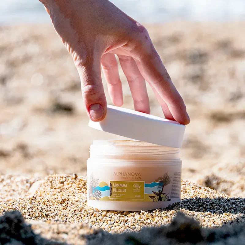 Alphanova Gommage Bio Délicieux - ALPHANOVA Organic SUN