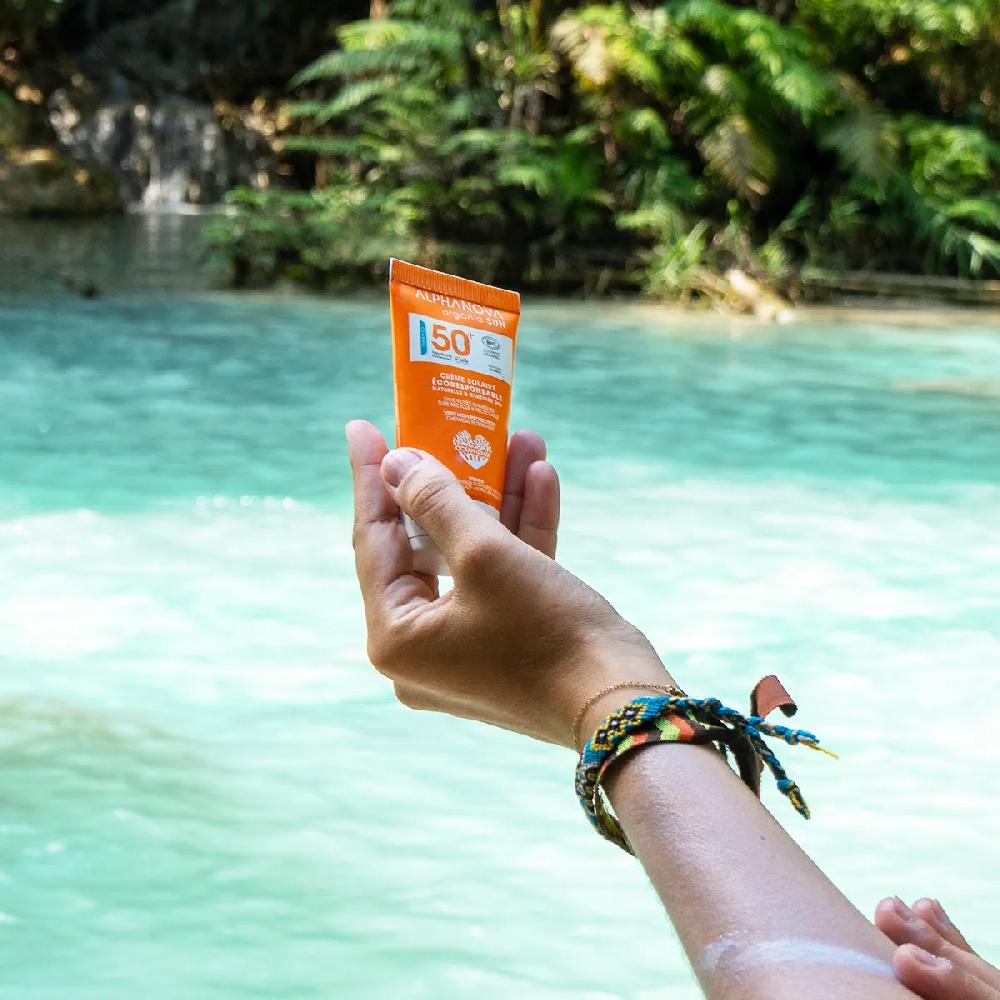 alphanova Kit Trio Vacances - 2 Crèmes Solaires + 1 Huile Sèche Paradisiaque