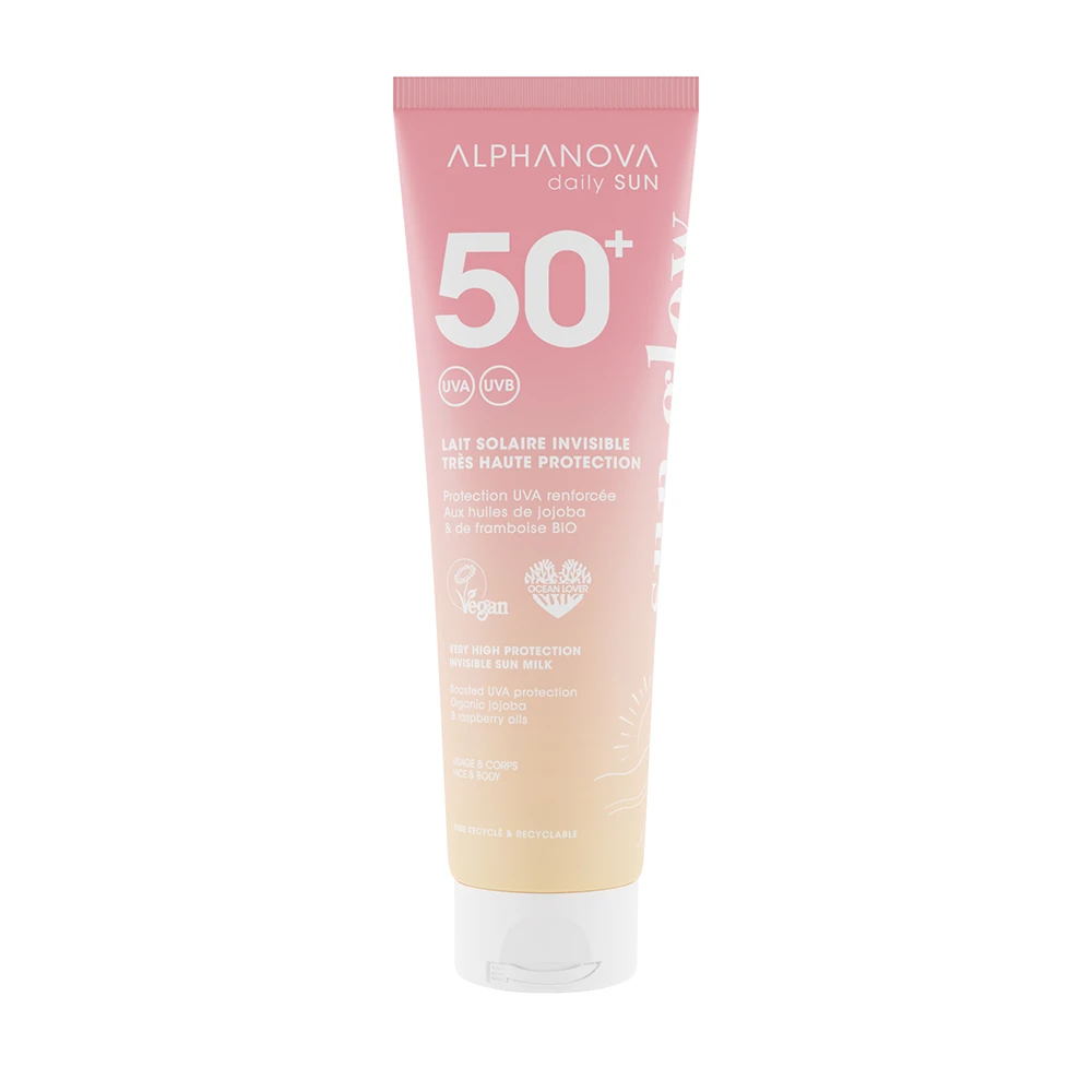 Alphanova Lait Solaire Invisible SPF 50+ ALPHANOVA Daily SUN