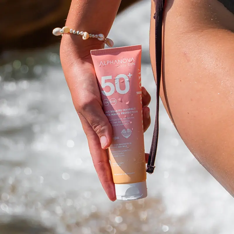 Alphanova Lait Solaire Invisible SPF 50+ ALPHANOVA Daily SUN