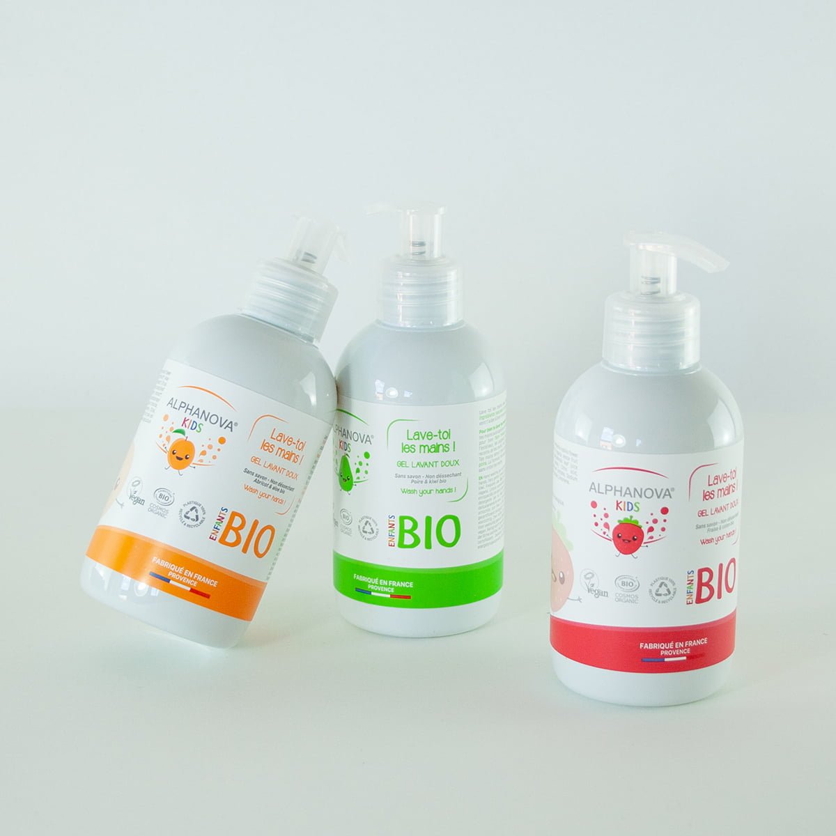 Alphanova Lave-toi Les Mains Gel Lavant Certifié Bio - Fraise