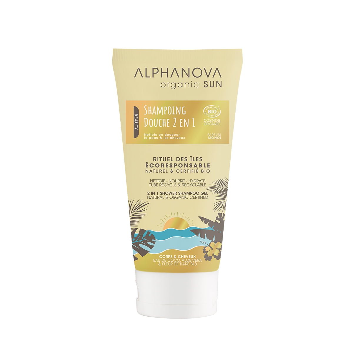 Alphanova Shampoing Douche Bio 2 En 1 Cheveux & Corps - ALPHANOVA