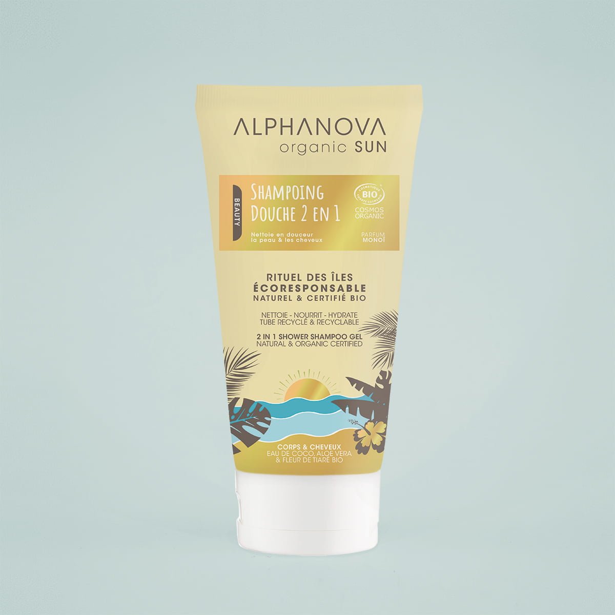 Alphanova Shampoing Douche Bio 2 En 1 Cheveux & Corps - ALPHANOVA