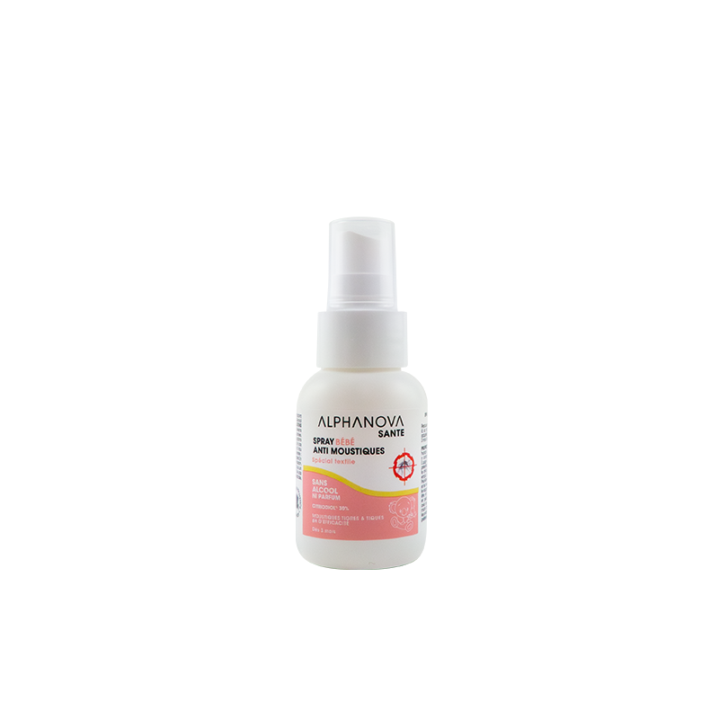 Alphanova Spray Bébé Anti-moustique Spécial Textile