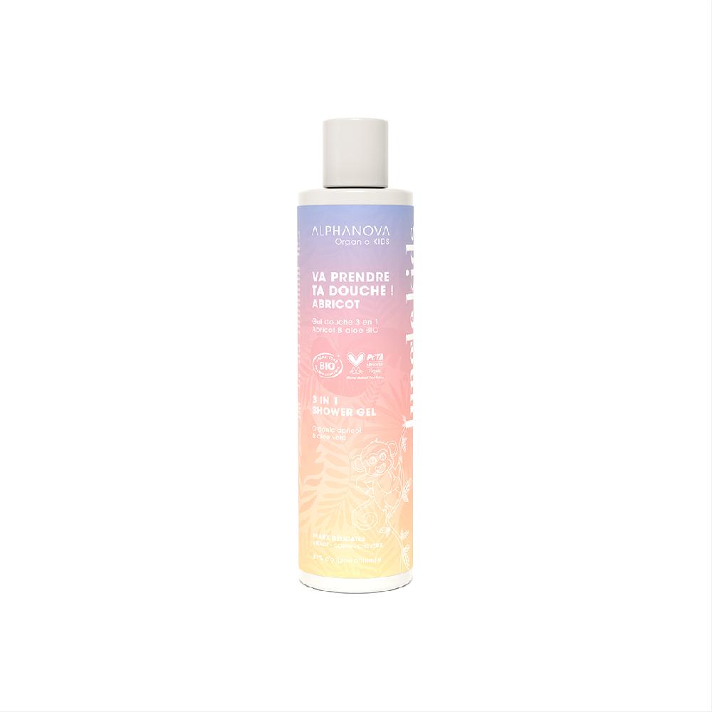 Alphanova Va Prendre Ta Douche Gel Douche 3 En 1 - Parfum Abricot