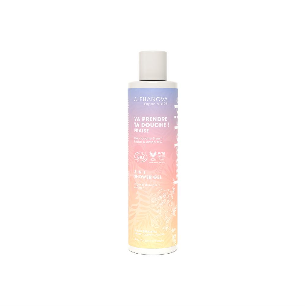 Alphanova Va Prendre Ta Douche Gel Douche 3 En 1 - Parfum Fraise