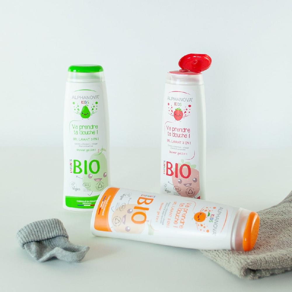 Alphanova Va Prendre Ta Douche Gel Douche Enfants Certifié Bio Abricot
