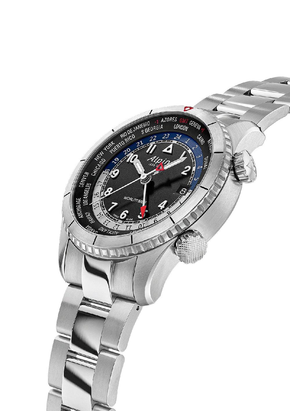 Alpina Startimer Pilot Quartz Worldtimer