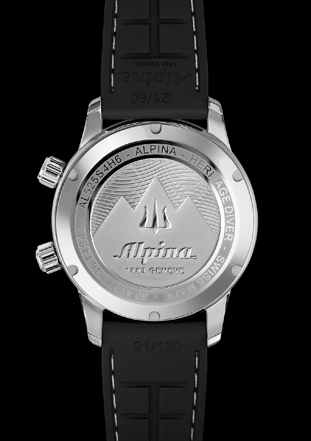 Alpina Seastrong Diver Heritage : Montre Automatique Pour Hommes