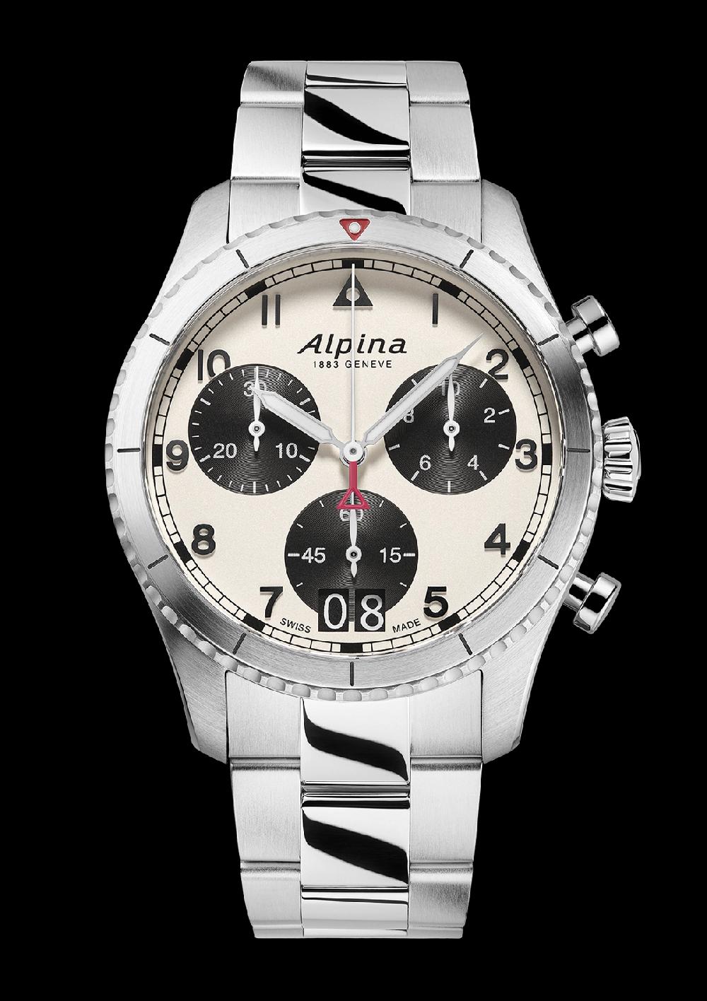 alpina Startimer Pilot Quartz Chronograph Big date: Automatic men's watch