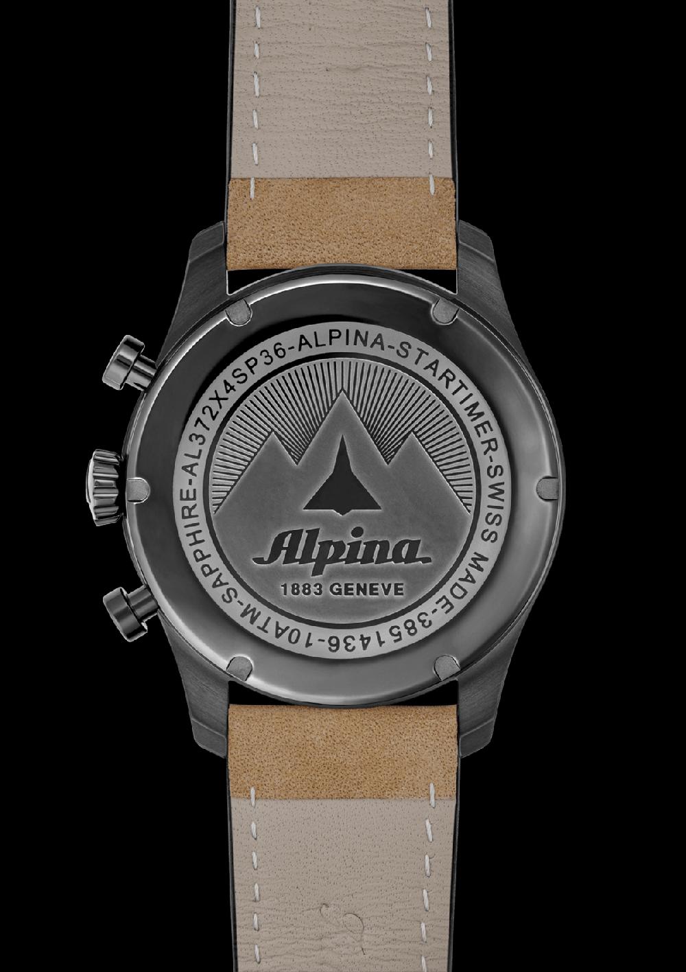 Alpina Startimer Pilot Quartz Chronograph Big Date: Automatic Men's Watch