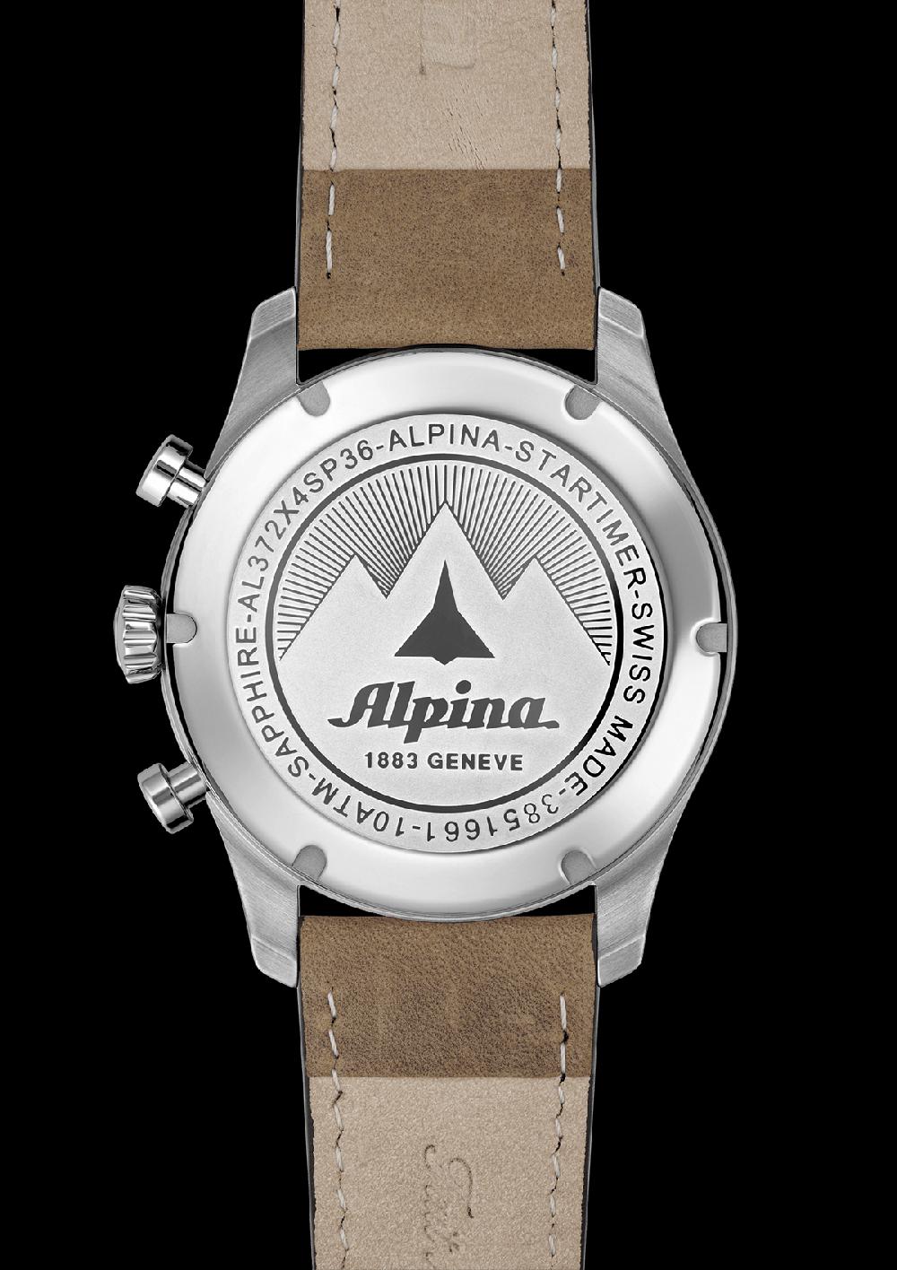 Alpina Startimer Pilot Quartz Chronograph Big Date: Automatic Men's Watch