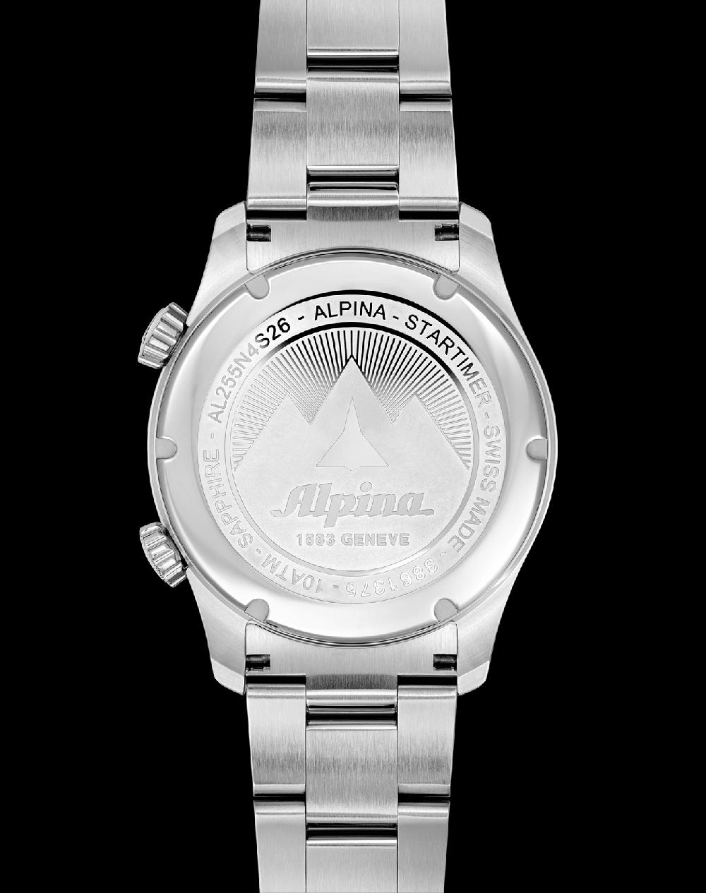 Alpina Startimer Pilot Quartz Worldtimer : Montre à Quartz Pour Homme