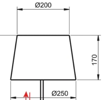 Aluminor Abat-jour QUATRO UP LT – ALUMINOR