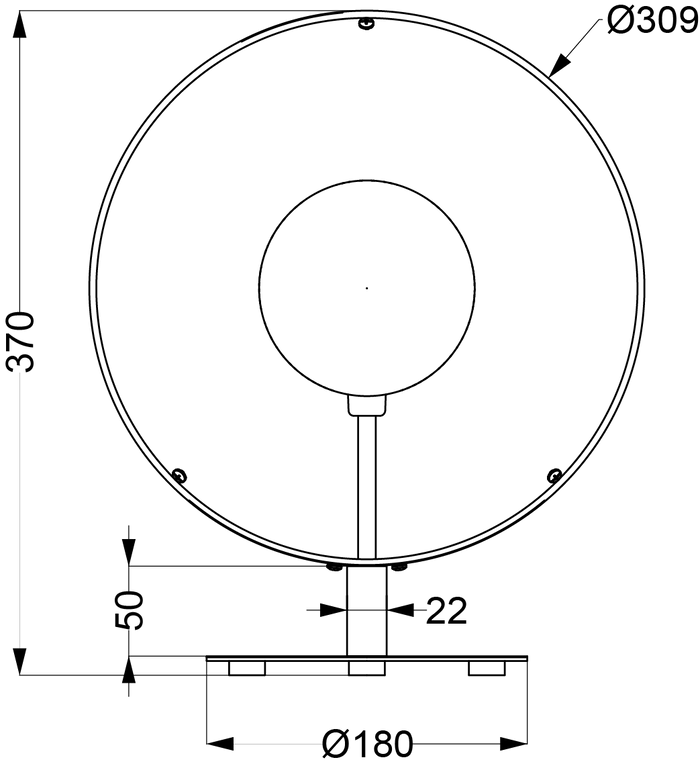 Aluminor La Lampe CYBELLE LT – ALUMINOR