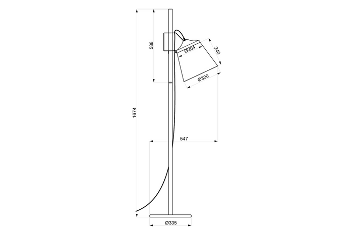 Aluminor Lampadaire WOODY LS – ALUMINOR