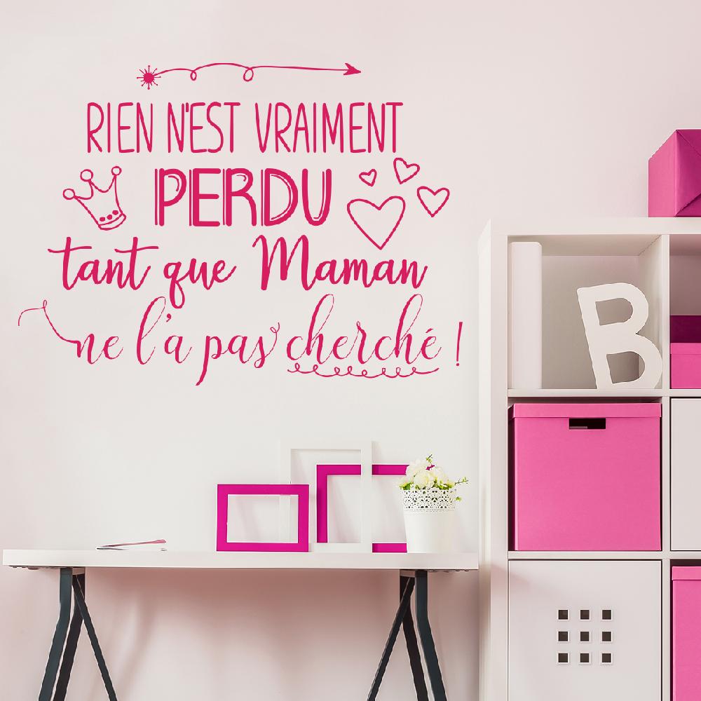 Ambiance Sticker Sticker Citation Rien N'est Vraiment Perdu – Stickers STICKERS CITATIONS Français