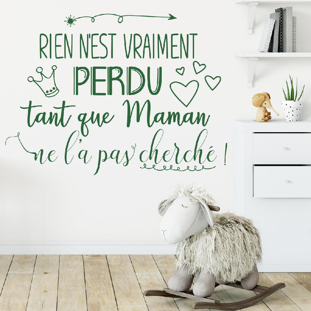 ambiance sticker Sticker citation rien n'est vraiment perdu – Stickers STICKERS CITATIONS Français