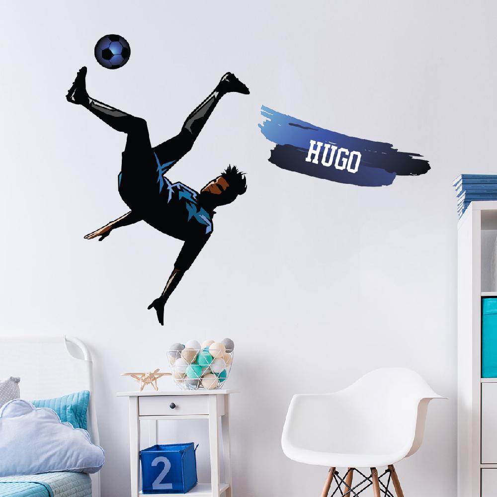 ambiance sticker Sticker personnalisable prénom footballeur français – Stickers STICKERS SPORTS ET FOOTBALL Football