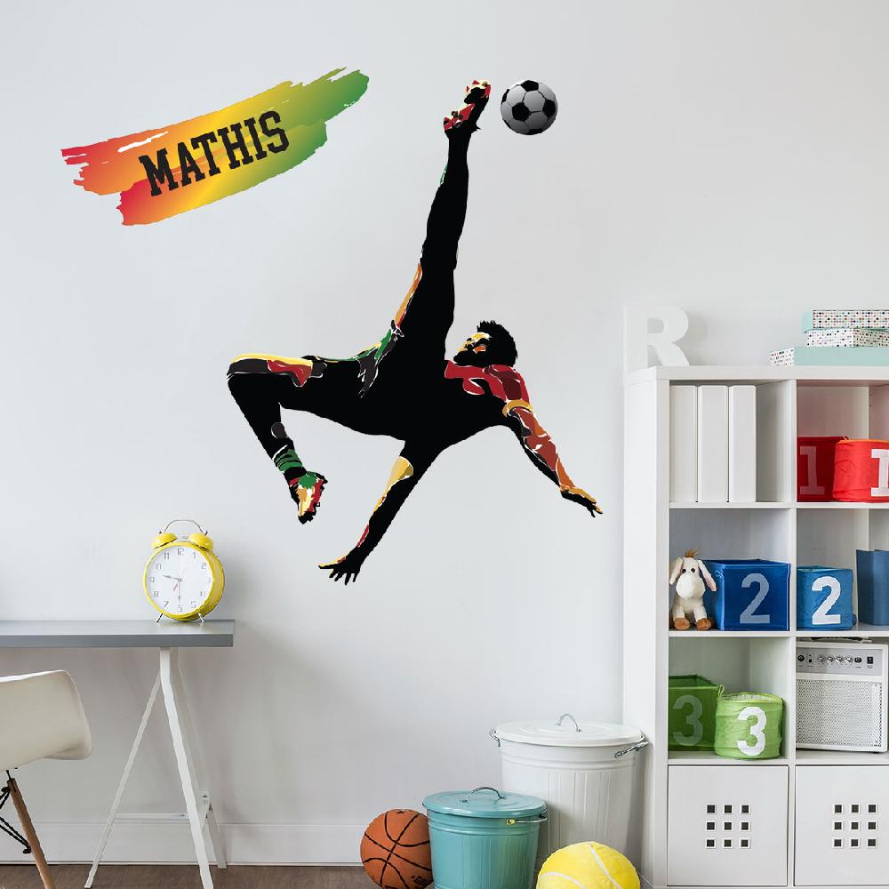 Ambiance Sticker Sticker Personnalisable Prénom Footballeur Portugais – Stickers STICKERS SPORTS ET FOOTBALL Football