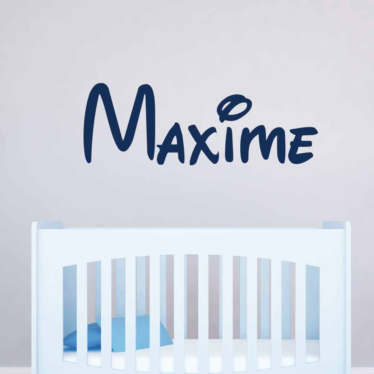 ambiance sticker Sticker Prénom Personnalisable Calligraphie chic - stickers CHAMBRE ENFANTS Prénoms - ambiance-sticker