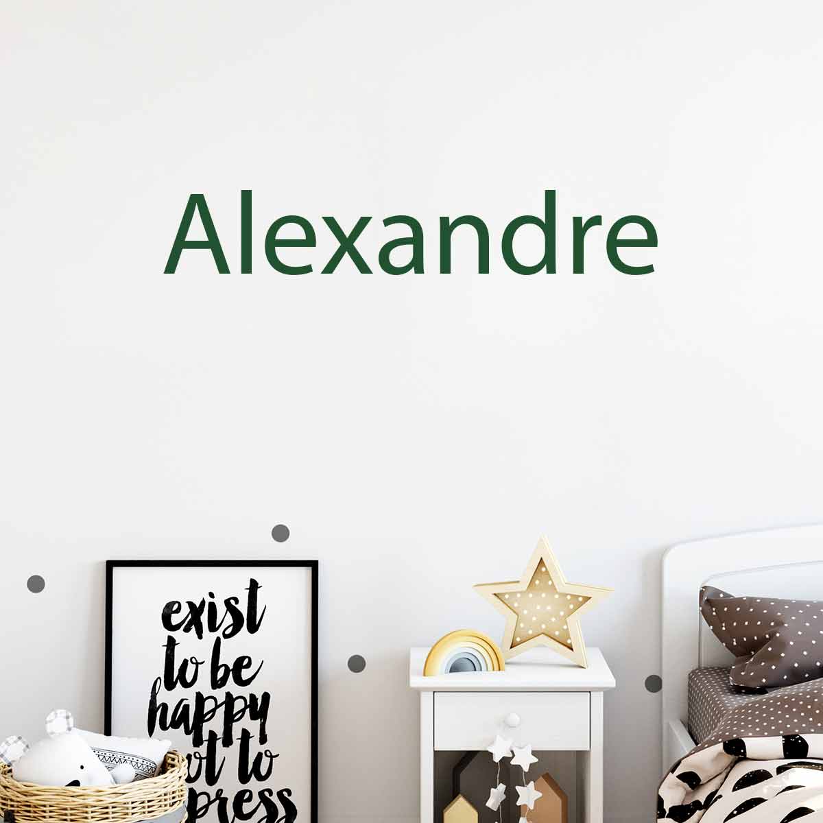 Ambiance Sticker Sticker Prénom Personnalisé Calligraphie Sublime - Stickers CHAMBRE ENFANTS Prénoms - Ambiance-sticker