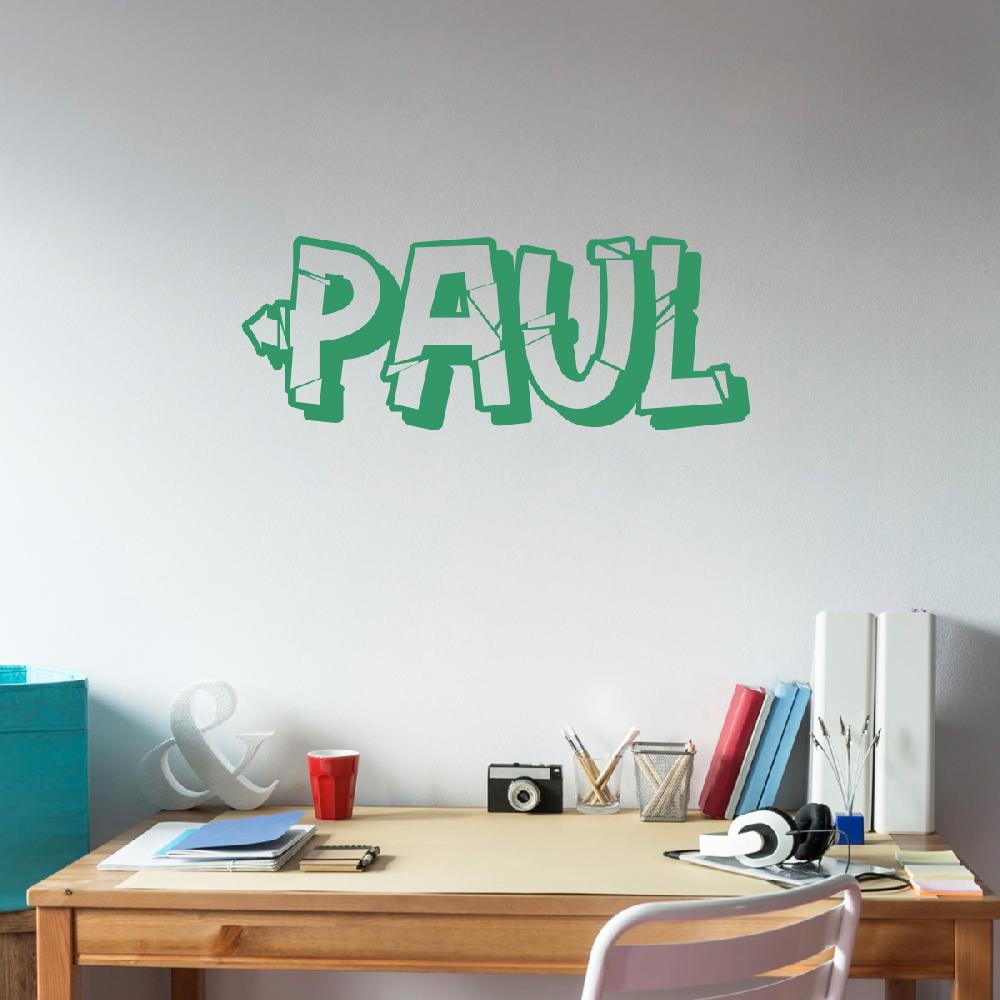 Ambiance Sticker Sticker Prénom Personnalisé Peinture Graffiti - Stickers CHAMBRE ENFANTS Prénoms - Ambiance-sticker