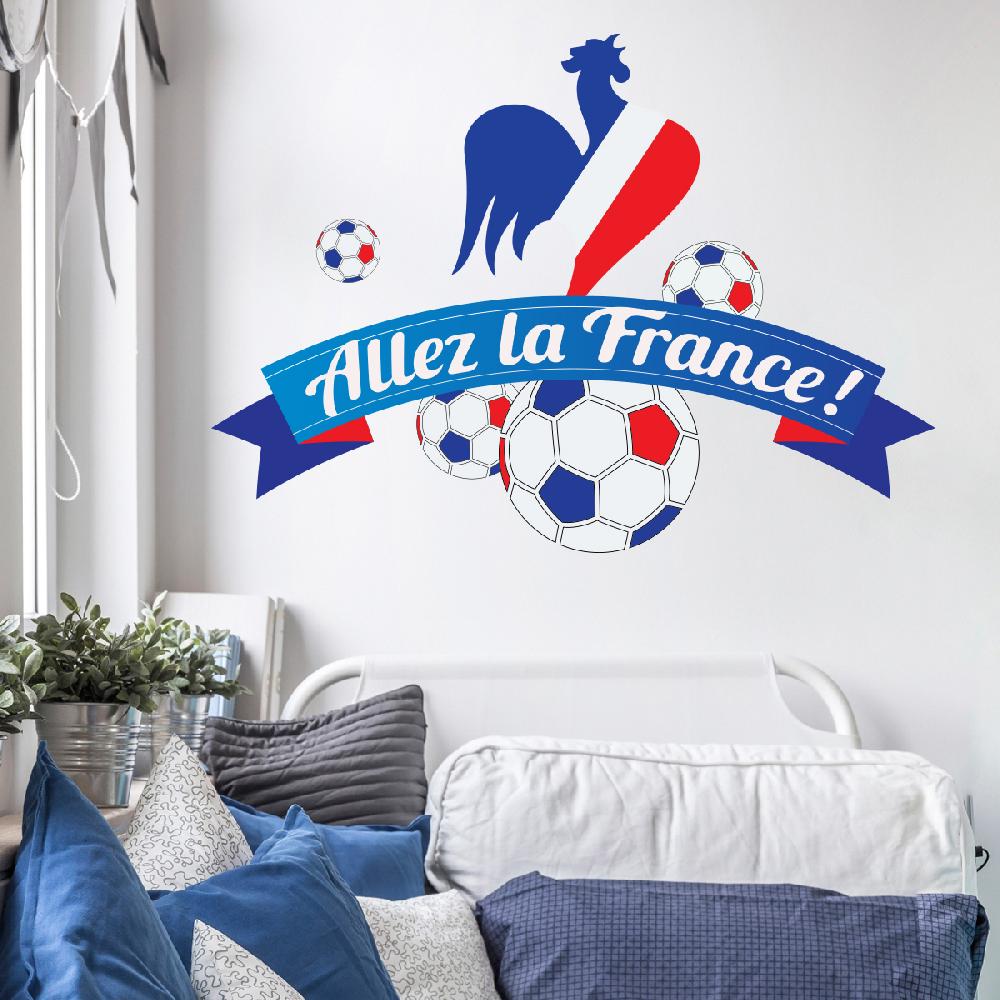 Ambiance Sticker Sticker Sport Allez La France – Stickers STICKERS CITATIONS Français