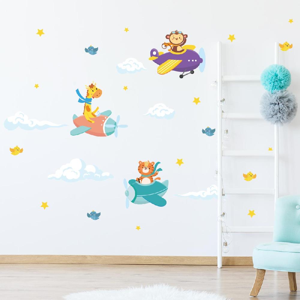 Ambiance Sticker Stickers Animaux En Plein Vol – STICKERS ANIMAUX - Stickers Animaux De La Jungle