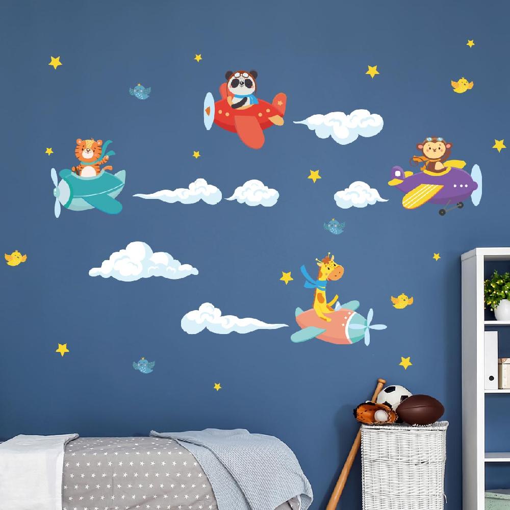 ambiance sticker Stickers animaux en plein vol – STICKERS ANIMAUX - Stickers Animaux de la jungle