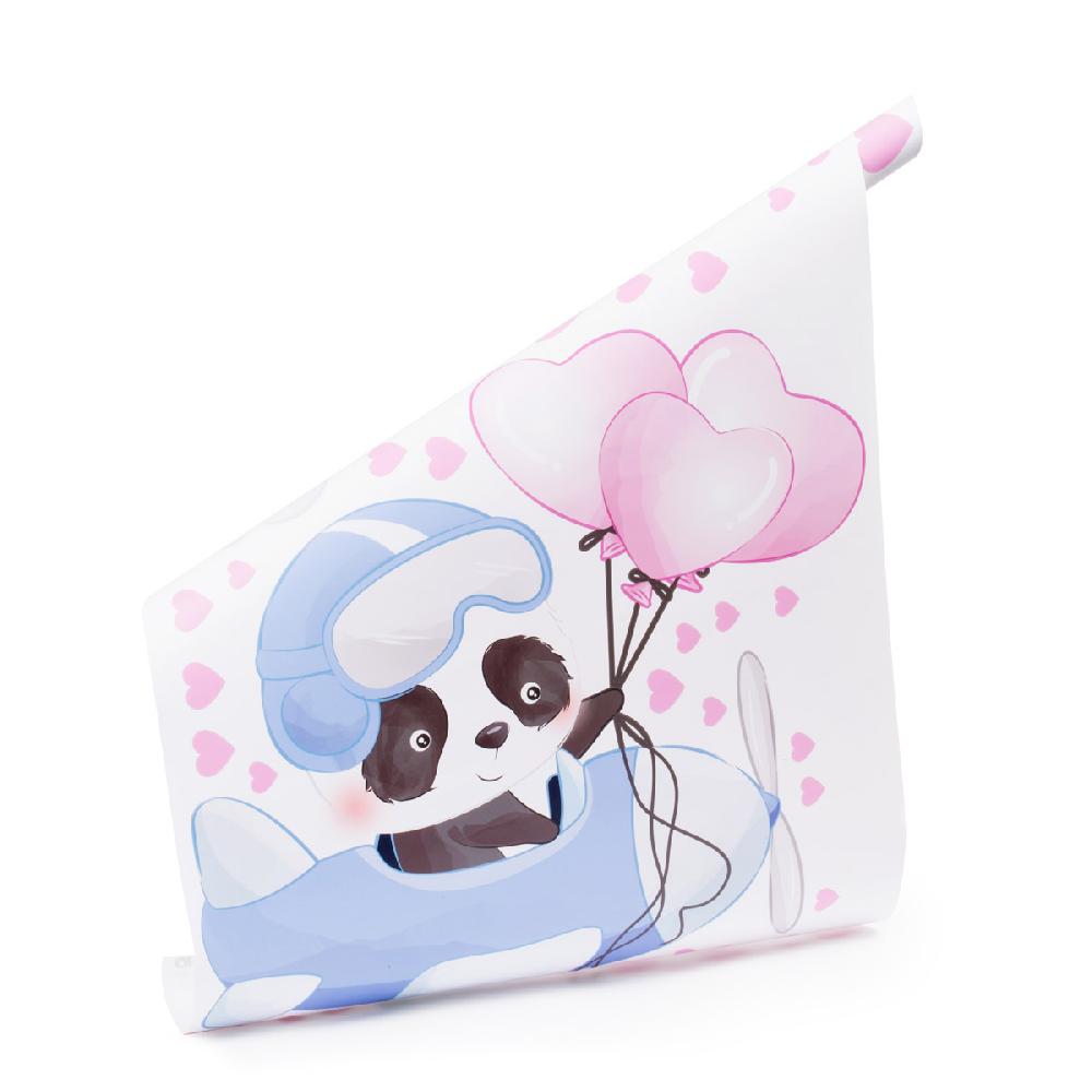 Ambiance Sticker Stickers Animaux Panda En Avion – STICKERS ANIMAUX - Stickers Animaux De La Jungle