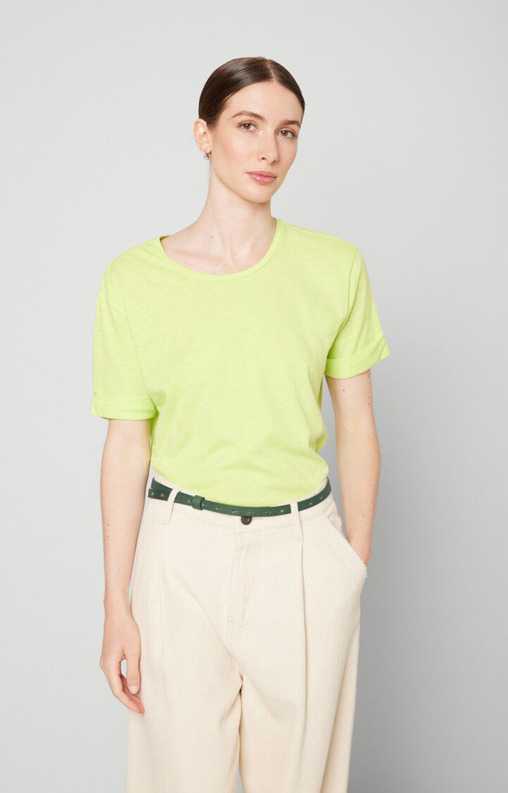 american vintage Ceinture Bill - PALMIER Vert - E14