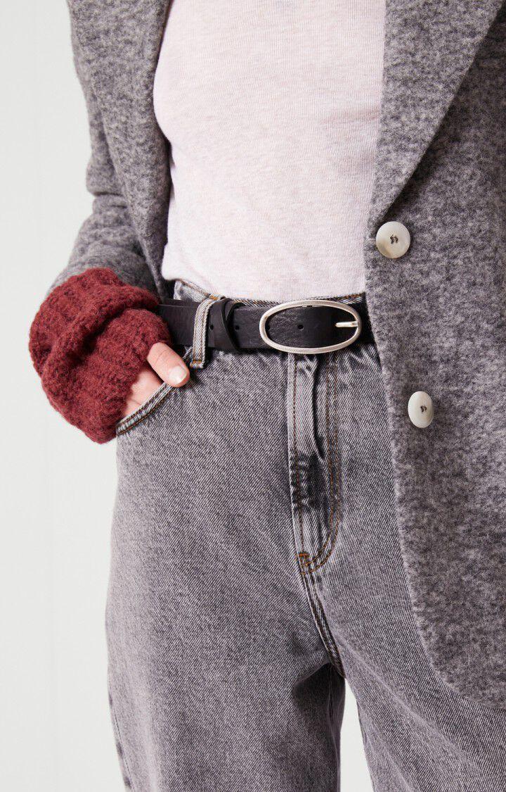 American Vintage Ceinture Nebraska - NOIR Noir - E22B