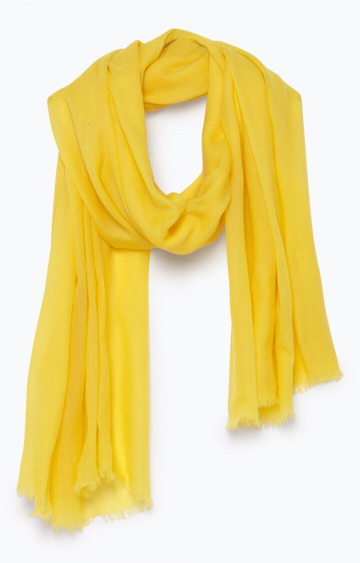 american vintage Écharpe Wiilowoo - CANARI Jaune - H17