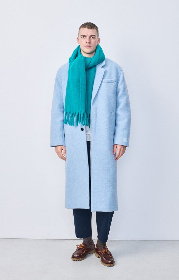 American Vintage Écharpe Zinaco - PERROQUET Bleu - H24