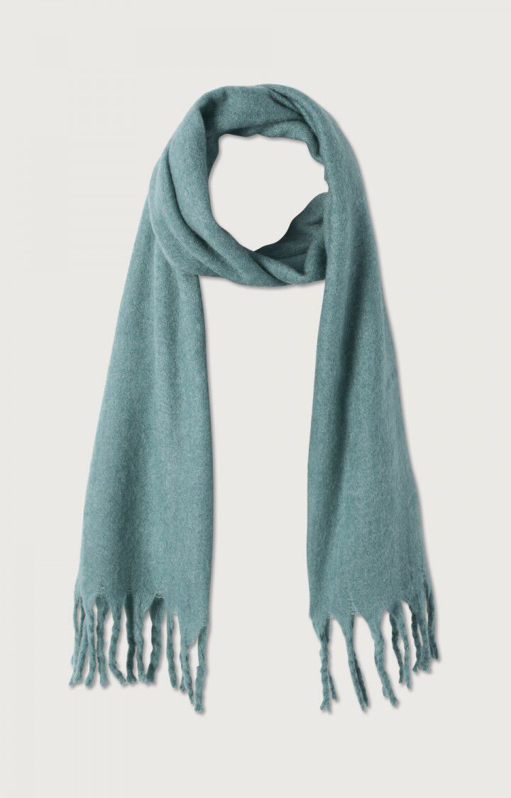 american vintage Echarpe Zinaco - RIVIERE Bleu - H22B